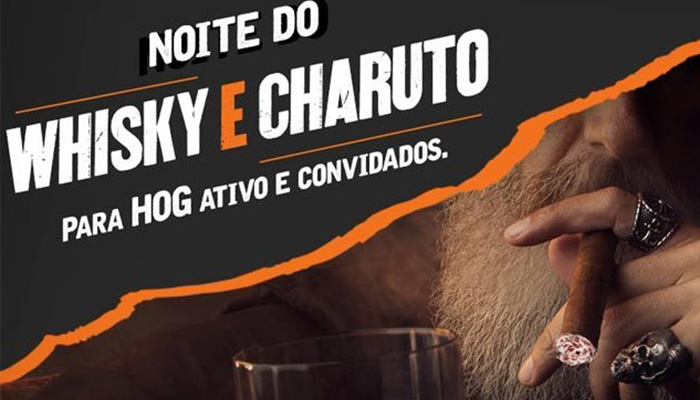 NOITE DO WHISKY&CHARUTO